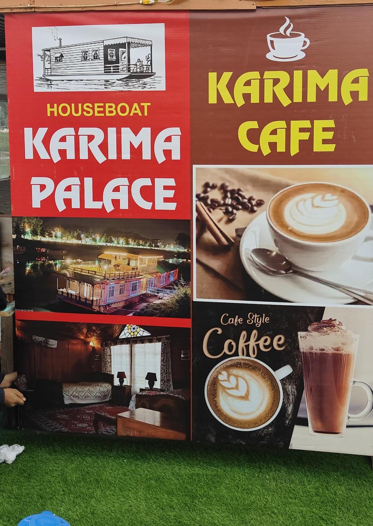 Houseboat Karima Palace Srīnagar Eksteriør billede